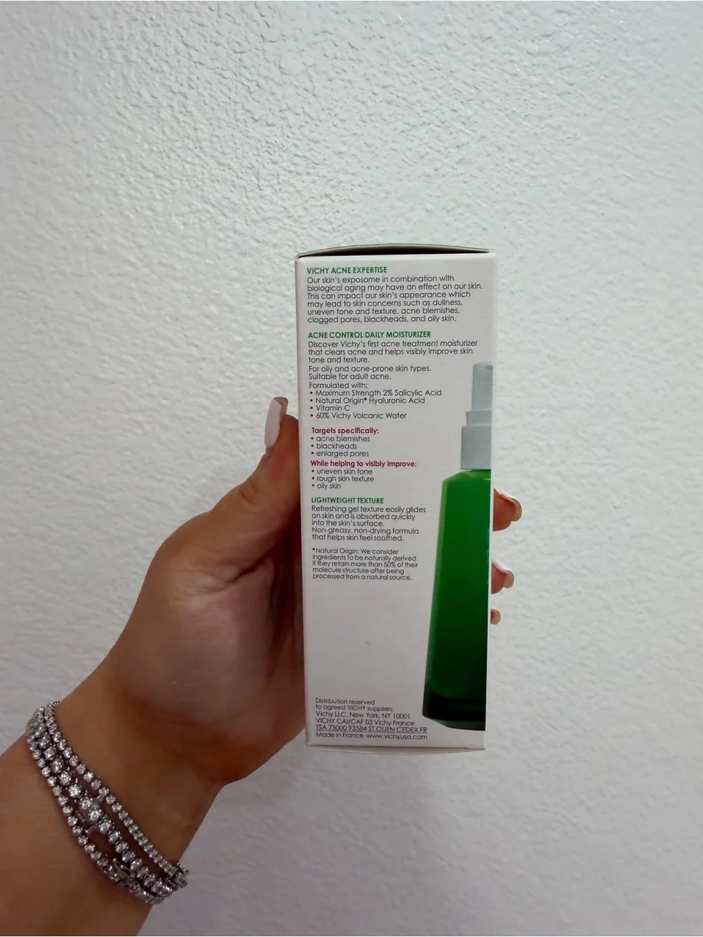 NEW VICHY Normaderm PhytoAction Acne Control Daily Face Moisturizer
